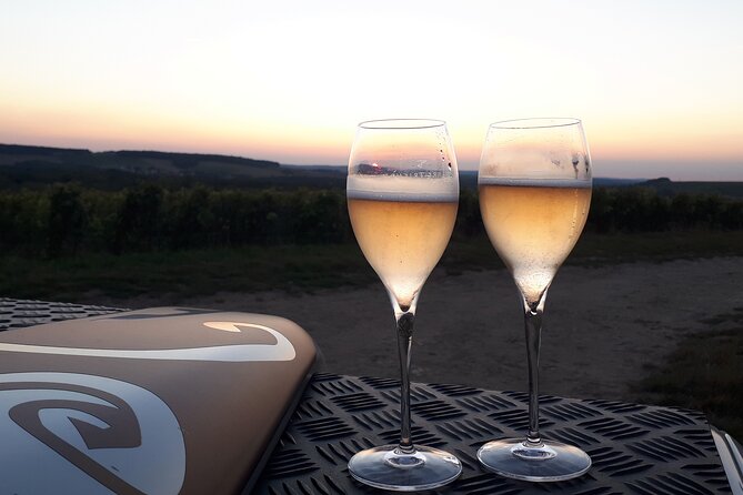 La Sunset, Champagne and Sunset View Over Reims - The Sum Up