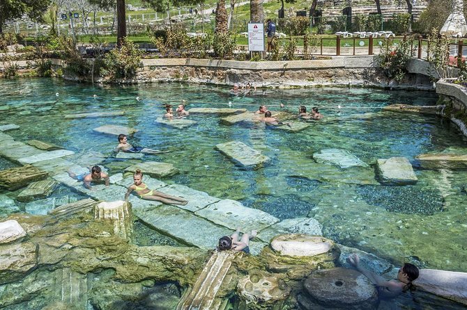 Pamukkale Hot Springs and Ancient City of Hierapolis With Lunch From Kusadasi - Buffet Lunch and Return Trip