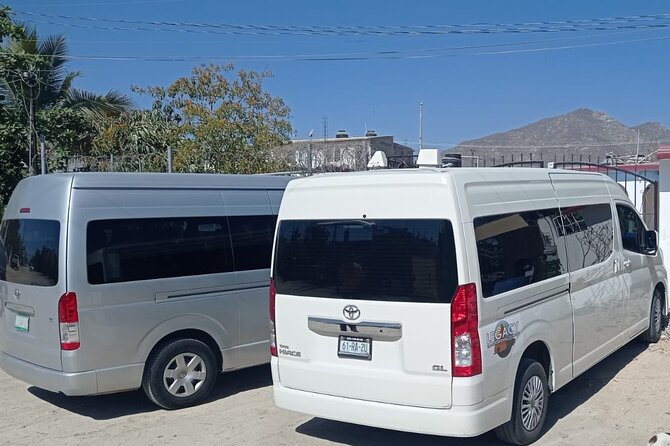 ROUND TRIP PRIVATE TRANSFER CAR to Cabo Area Resorts up 5 Pax - Why Choose This Service
