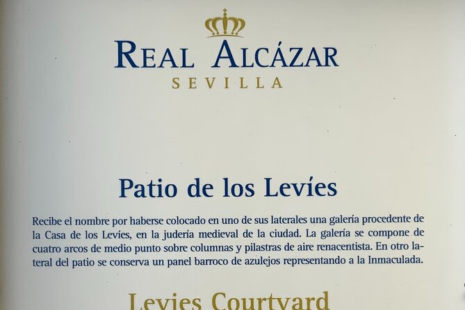 The Jewish Alcazar - Additional Considerations