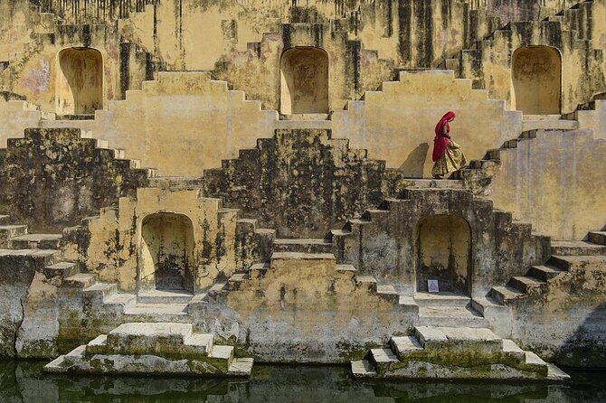 Abhaneri: Chand Baori Step Well Sightseeing by Guide & Tickets - Good To Know