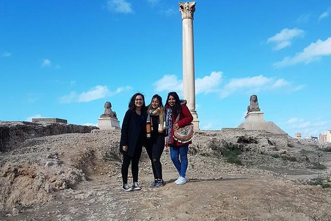Alexandria Library & Pompeiis Pillar Montazah Palace Citadel of Qaitbay - Inclusions