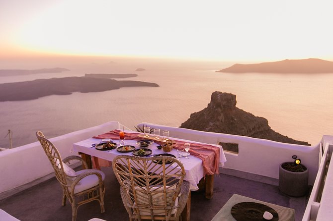 Caldera Sophias Taratsaki Sunset Dinner - Key Points