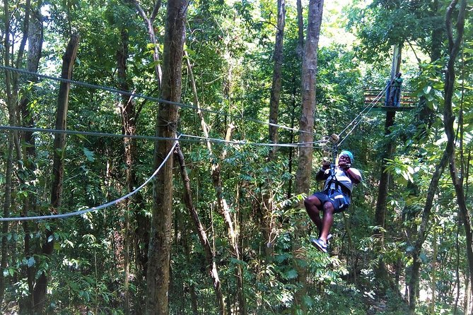 Canopy Zipline & Dunns River Falls Adventure Tour From Ocho Rios - Inclusions and Pickup Information
