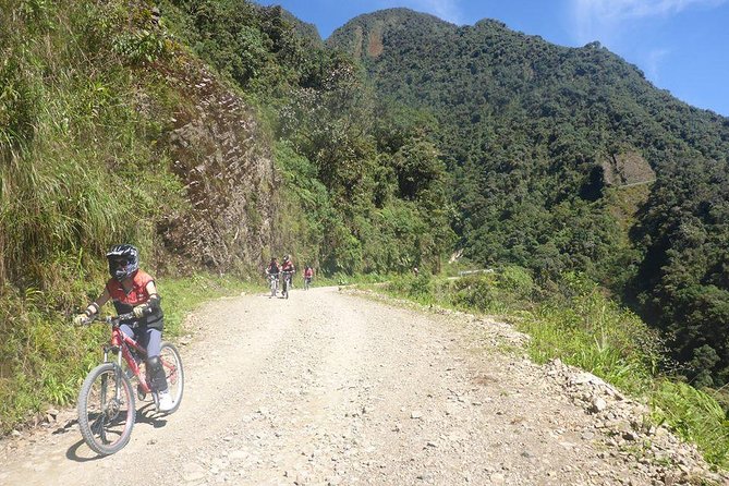 Death Road Biking - DOUBLE SUSPENSION BIKE (SHARED TOUR) - Inclusions for the Experience