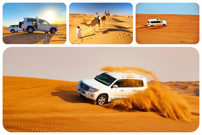 Doha: Sunrise /Sunset Desert Safari With Sand Boarding,Camel Ride - Good To Know
