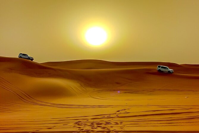 Dubai Morning Private 4×4 Only Dune Drive Desert SafariCamel Ride