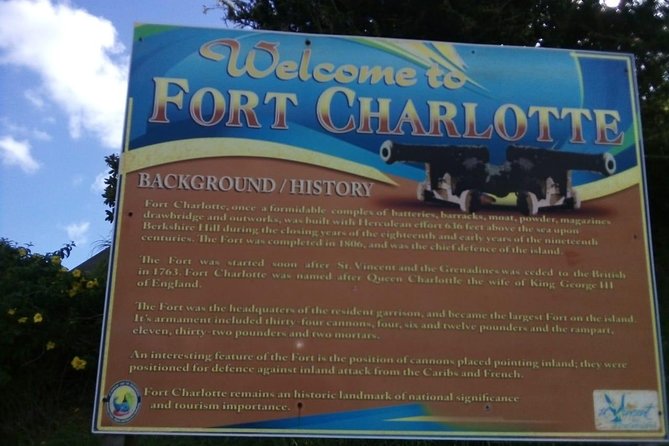 Fort Charlotte, Botanical Gardens and Kingstown Tours With Detention Tours - Good To Know