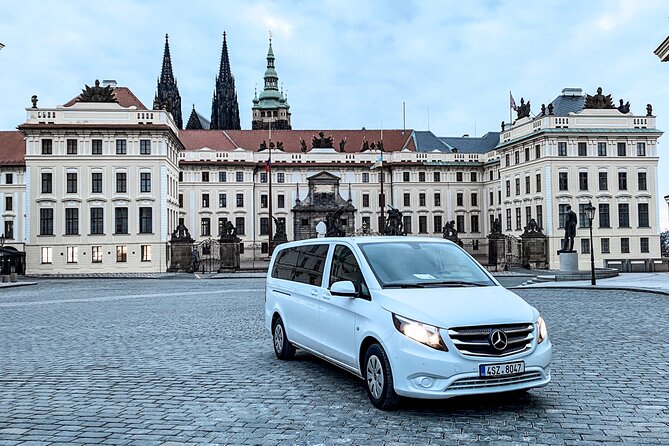 From Prague to Vienna - Private Transfer by MINIVAN Mercedes Vito 8+1pax - Key Points