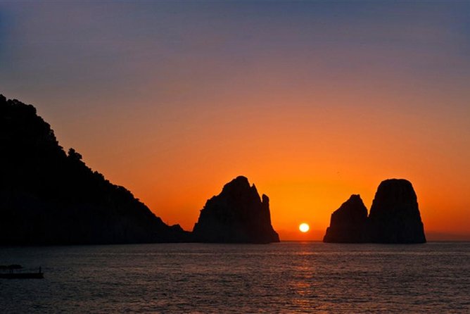 From Sorrento: Capri by Night - Key Points