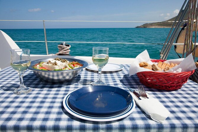 Full-Day Luxury Sailing Escape in Crete - Inclusions and Amenities