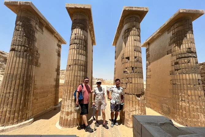 Full-Day Tour Giza Pyramids, Sphinx, Memphis, and Saqqara - Tour Highlights