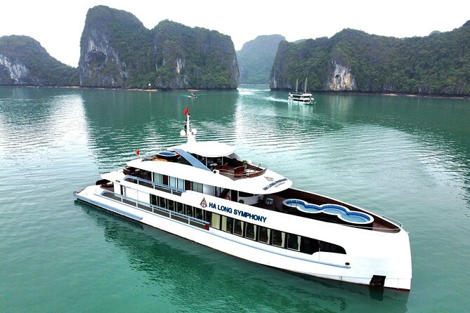 Ha Long Symphony Cruise Luxury Day Tour From Harbor With Pick up - Good To Know