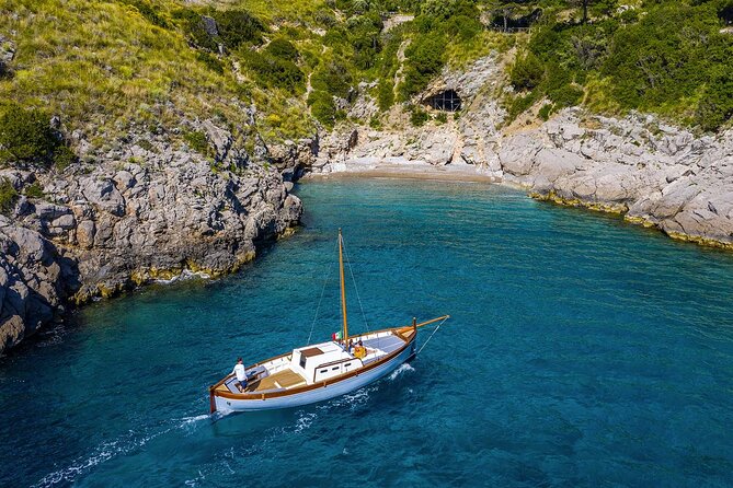 Half Day Private Cruise to Ieranto in Gozzo Hybrid - Key Points