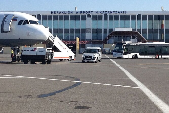 Heraklion Airport to Chania up to 15 Pers-Wheechair,Scooter,Stroller Accessible