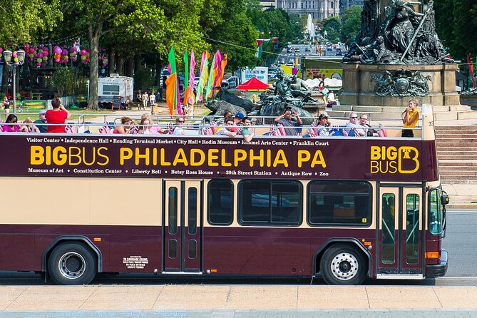 Hop On Hop Off Double Decker Bus Tour of Philadelphia - Tour Overview