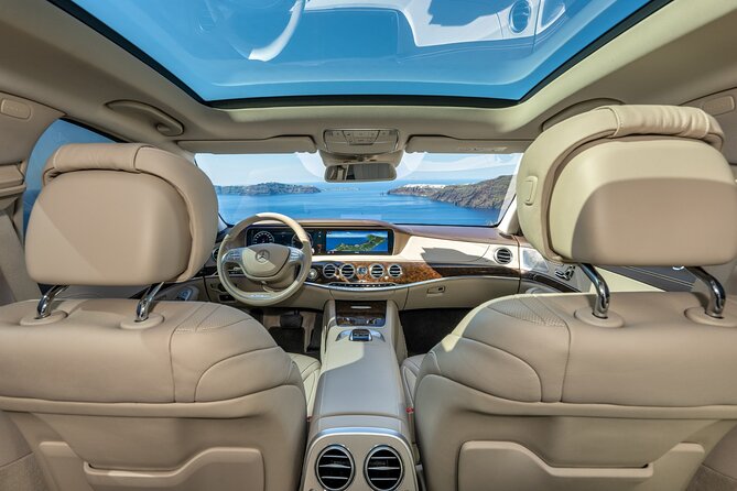 Luxury Private Transfer With Mercedes S Class in Santorini - Product Overview