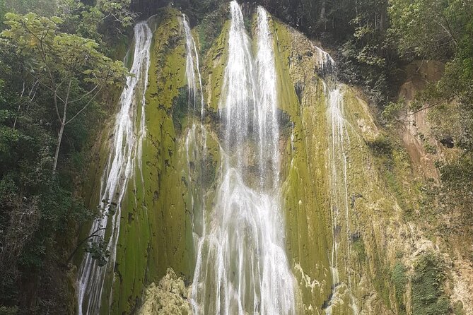 María and Miguel Stop at El Limón Waterfall With Lunch Included From Las Terrenas - Key Points