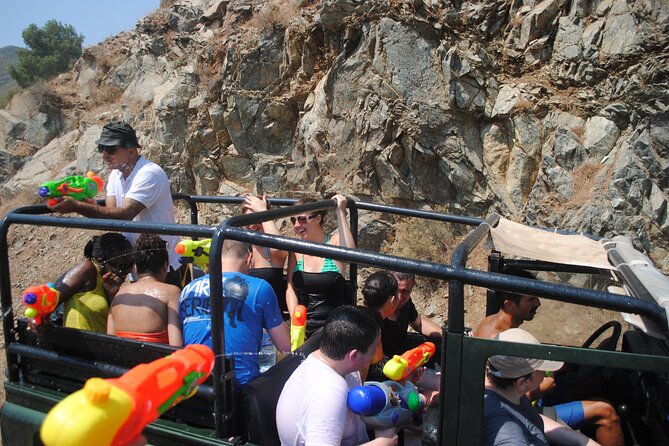 Marmaris & Icmeler Jeep Safari W/Water Fight, Colour & Foam Party - Tour Description