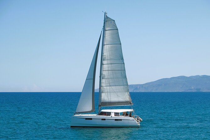 Morning Catamaran Cruise to Kleftiko Bay Milos - Key Points