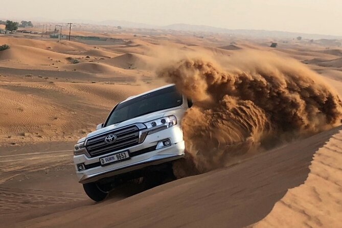 Morning Dune Bashing With Camel Trekking and Sand Boarding - Good To Know