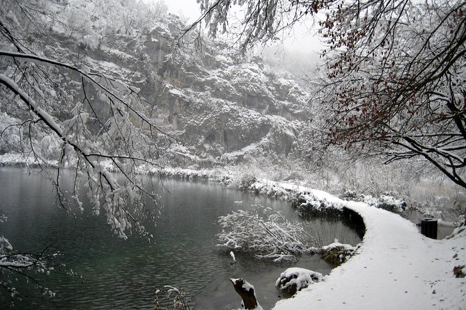 Plitvice Lakes Frozen Landscape Private Hiking Day Trip From Zagreb - Good To Know