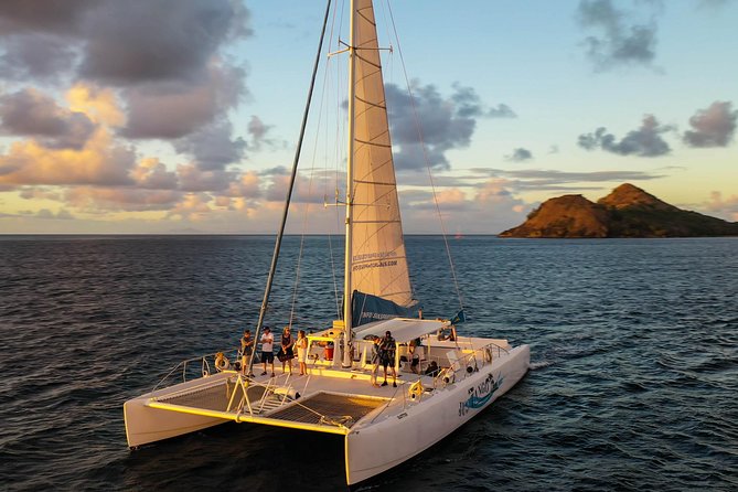 Private 3-Hour Catamaran Sunset Cruise From Soufriere for up to 15 Guests - Cruise Overview