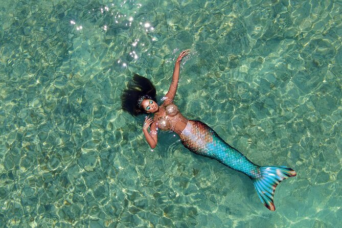 Private Mermaid Dronephotoshoot on Cayman Island With Accessories - Good To Know