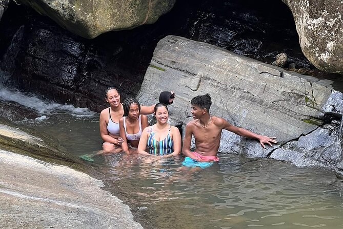 Private Rainforest Natural Water Slide and Beach Combo - Tour Overview