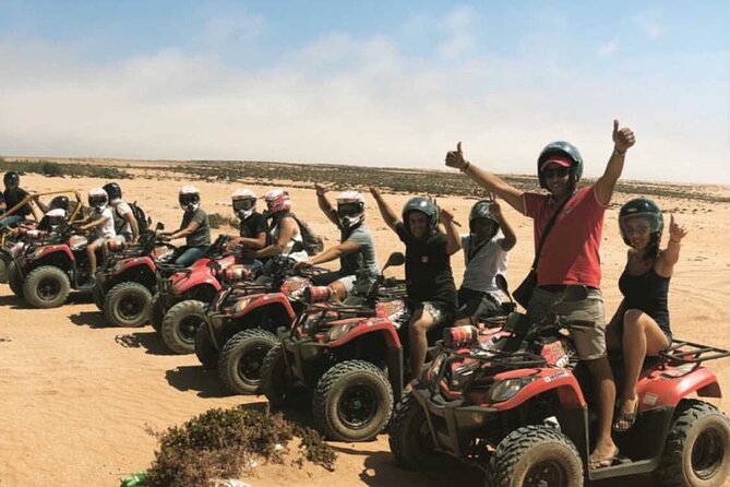 Quad Biking and Sandboarding on Sand Dunes Wild Beach - Good To Know