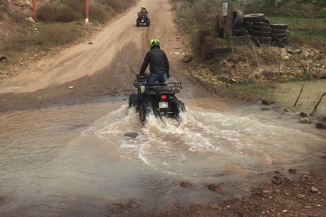 Ride in Four-Wheelers/Michelada, Target Shooting Paintball & Snacks - Key Points