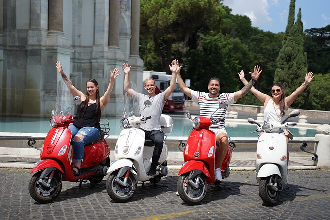 Rome Vespa Tour With Tiramisu - Good To Know