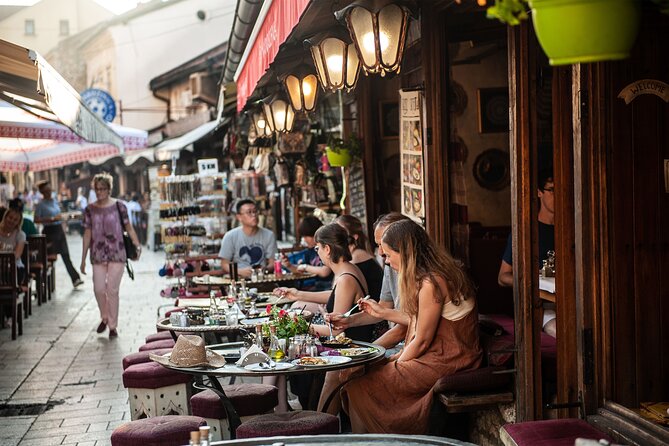 Sarajevo Old Town Walking Tour Bosnian Ethnic Food and Coffee - Good To Know