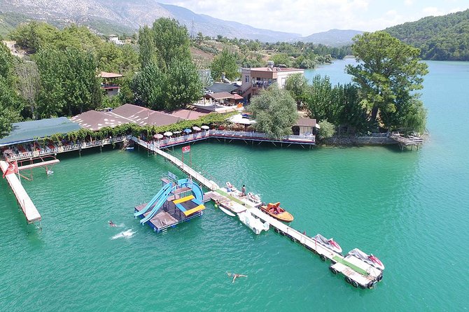 Side: Electric Catamaran Cruise, Waterfall, Seleukia, Mosque - Overview of the Tour