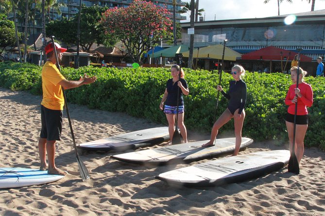 Stand-Up Paddle Board Lesson at Kaanapali Beach