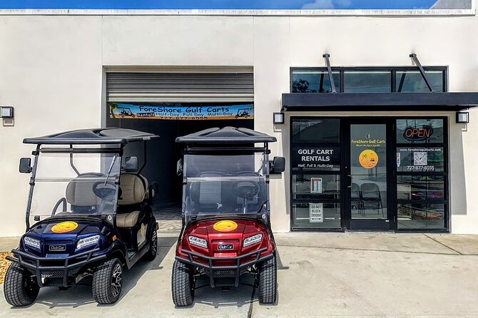 Street Legal Golf Cart 4-Hour Rental in Tarpon Springs - About Your Stay
