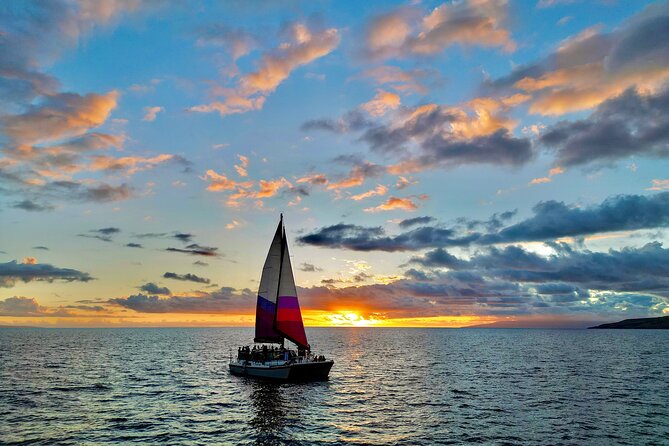 Sunset Sail on a Small Charming Hawaiian Catamaran Maalaea Harbor - Good To Know