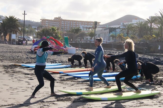 Surf Class in Playa De Las Américas 2 Hours - Equipment Included - Key Points