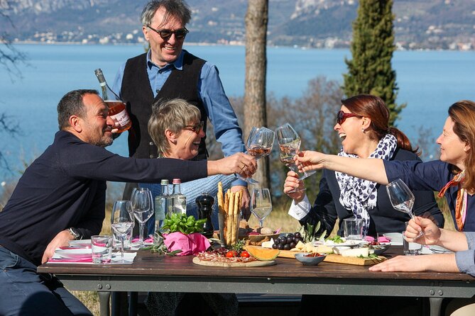 Wine Tour With Lake View at Historic Villa in Lazise