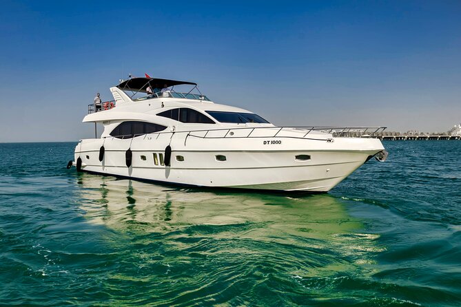 Yacht Rental in Dubai Majesty 77ft - Good To Know
