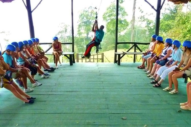 Ziplining, Tarzan Swing Hot Springs Adventure From Tamarindo, Rincon De La Vieja - Overview of the Adventure