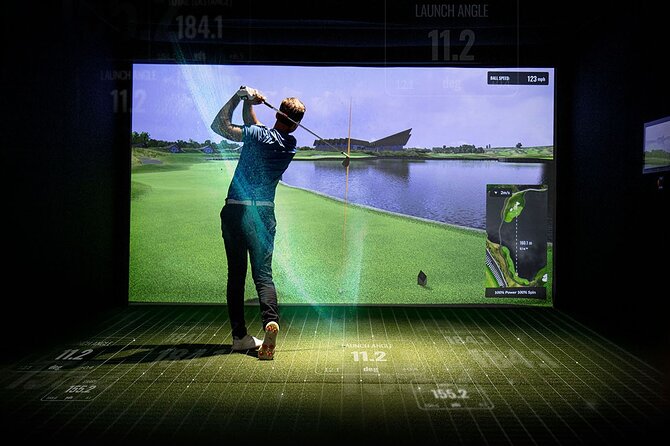 18 Holes of Indoor Golf With PGA Pro Golf Instruction