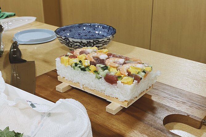 3 Hour Japanese Pressed Sushi Cooking Class