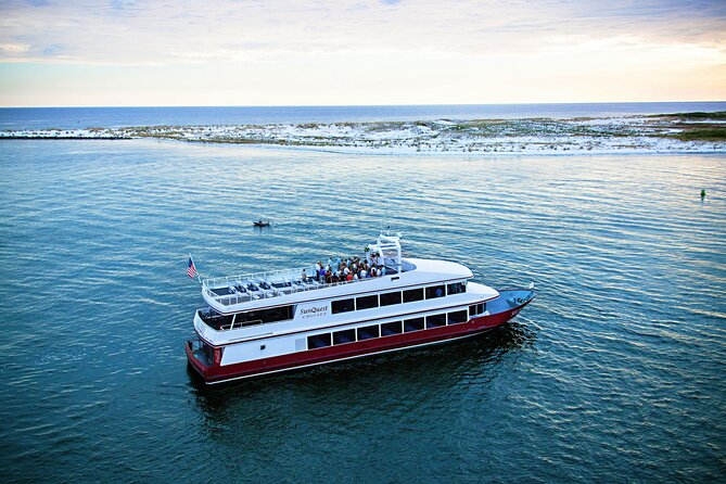 3 Hour Moonlit Valentines Dinner Cruise in Miramar Beach, FL - Dining Experience and Menu