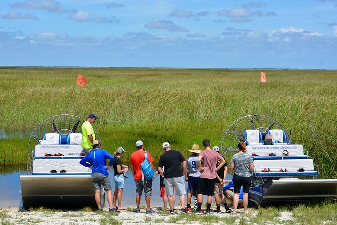 60 Minute Small Group Semi Private Everglades River Of Grass Airboat Charter