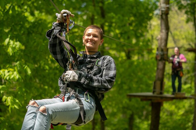 Adventure Park Ziplining and Climbing in Nashville