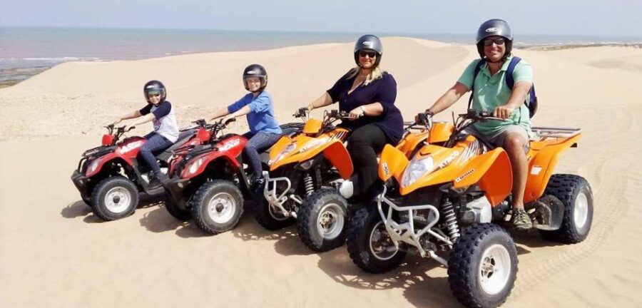 Agadir: Beach and Dune Quad Biking Adventure With Snacks