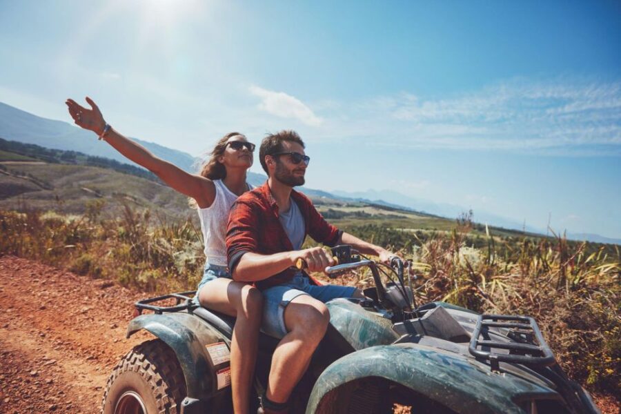 Agadir or Taghazout: Beach and Sand Dune Quad Biking W/Tea