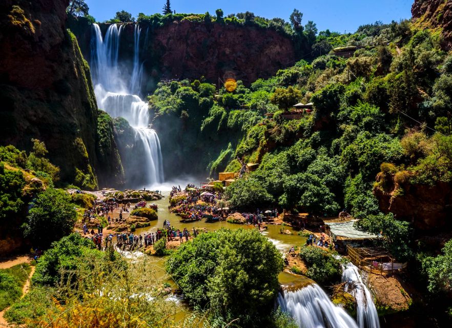 Agadir or Taghazout: Ouzoud Waterfalls Tour and Boat Trip
