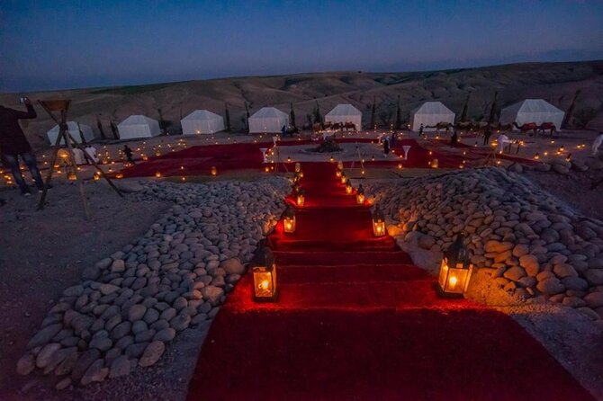 Agafay Desert Dinner With Sunset and Camel Ride - Experience the Agafay Desert